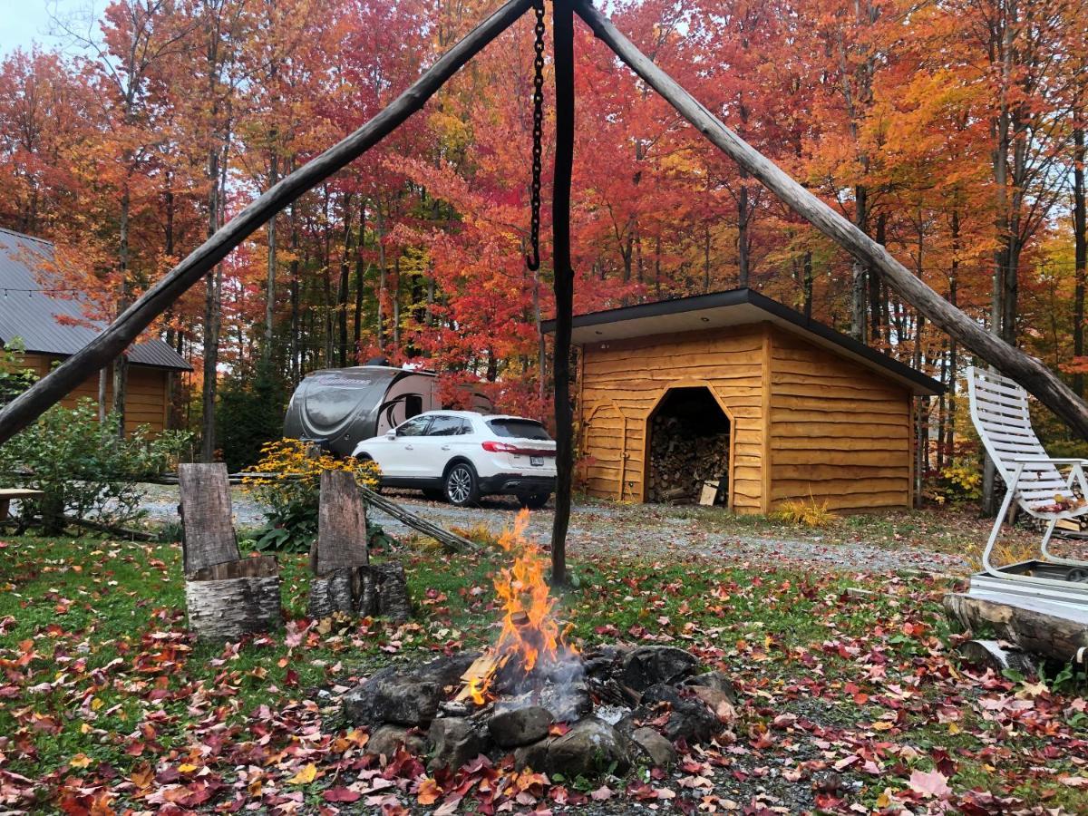 Chalet En Bois Rond Villa Sainte-Marie Kültér fotó