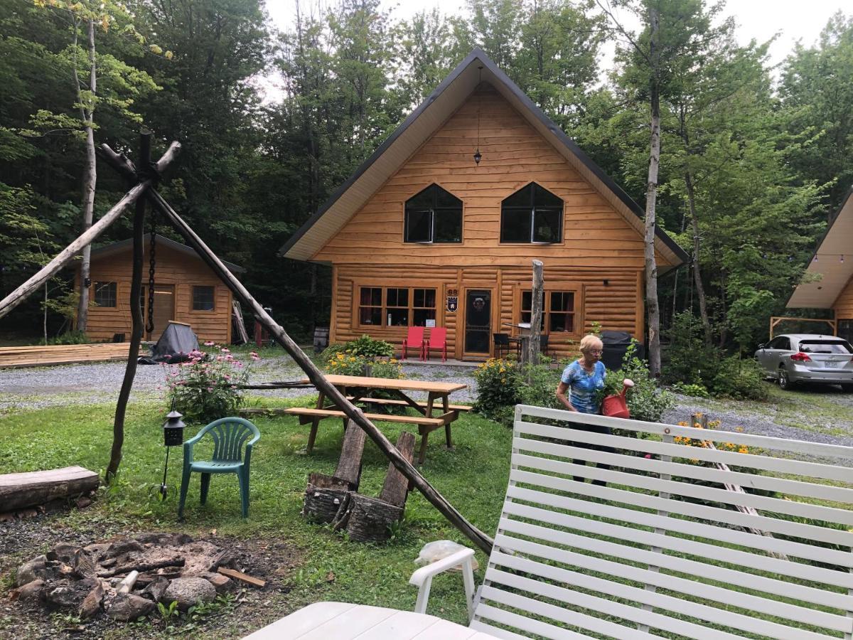 Chalet En Bois Rond Villa Sainte-Marie Kültér fotó