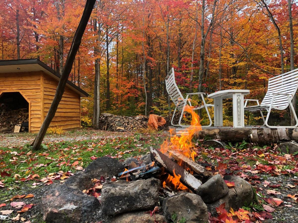 Chalet En Bois Rond Villa Sainte-Marie Kültér fotó